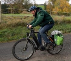 MdL Norbert Knopf fährt regelmäßig mit dem Fahrrad von Wiesloch nach Stuttgart