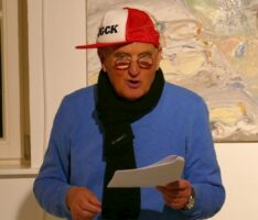 Kunstverein-Jubiläum: Manfred Zugck steuerte humorvolle Mundart(en) bei