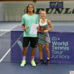 Badischer Tennis Doppelerfolg für Julia Stusek und Phillipp Rein beim ITF-Junior Leimen