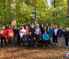 Neptunjugend Ausflug in der Kletterwald Speyer