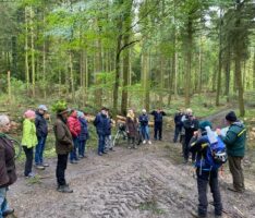 Waldbegehung des Gemeinderats in Leimen – Erstmals per Fahrrad
