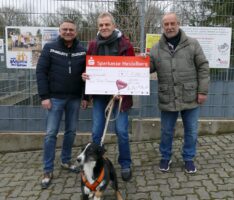 Leimen aktiv im BdS spendete 1000€ an das Tom-Tatze-Tierheim in Wiesloch
