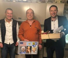 Wolfgang Koubek zum 80. Geburtstag – Schwimmklub Neptun gratuliert