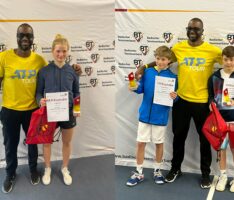 Tennis: Sarah Hartel und Samuel Beisse von Blau-Weiß werden Badische Jugendmeister