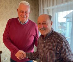 Alfred Sommer zum 85. Geburtstag: Leimens „ältester Handballer“ in guter Fitness