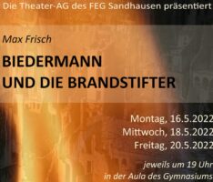 Theater-AG des Gymnasiums präsentiert: „Biedermann und die Brandstifter“