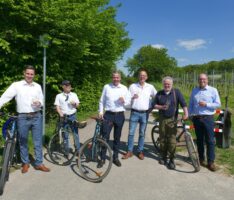 Badischer Weinradweg: Verbindungsstück Leimen-Nußloch saniert und freigegeben