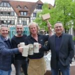 Maibaumfest Schlechtwetter-Plan "B": Uwe Janssen Band rockte im Brauhaus