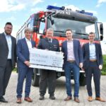 Feuerwehr Nußloch erhält 10.000 € Spende - Verwendung: Wärmebild-Kamera
