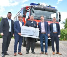 Feuerwehr Nußloch erhält 10.000 € Spende – Verwendung: Wärmebild-Kamera