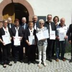 Ehrungs-Matinée Liederkranz Sandhausen - Bernd Fleischer für 60 Jahre ausgezeichnet