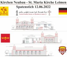 Aramäische Gemeinde Leimen feierte ersten Spatenstich für Kirchen-Neubau