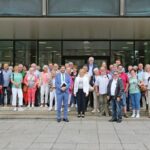 Politik zum Anfassen: 50-köpfige Gruppe besucht MdL Staab und Sturm