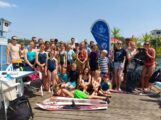 Neptin-Jugend beim Wasserski auf dem Rheinauer See „obendrauf“ statt mittendrin“