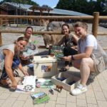 Gefährdete Nutztierrassen mit dem Nutztierkoffer im Zoo Heidelberg erleben