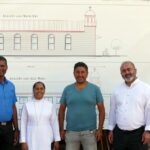 Pfarrer Lourdu besucht Aramäische Gemeinde und St. Maria Kirchen-Baustelle