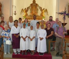 Fußwallfahrt der kath. Seelsorgeeinheit: Als Hörende unterwegs nach Eppelheim