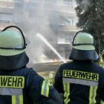 Leimen: Brand in Kellerwohnung, keine Verletzte, Schaden: ca. 30.000.- Euro