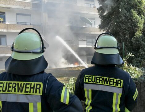 Leimen: Brand in Kellerwohnung, keine Verletzte, Schaden: ca. 30.000.- Euro