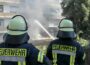 Leimen: Brand in Kellerwohnung, keine Verletzte, Schaden: ca. 30.000.- Euro