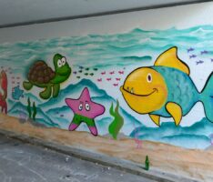 Graffiti statt Schmierereien: </br>Leimen wird jetzt schön bunt