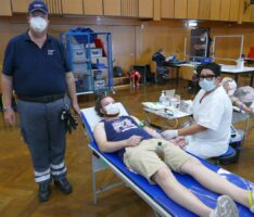 Erfolgreiche Blutspende in Sandhausen – Mehr Spender als „vor Corona“