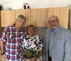 Goldene Hochzeit im Hause Floare und Peter Kirschner in Leimen