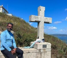 „Der Weg ist das Ziel“ – Pfarrer Lourdu auf dem Jabobsweg bis Santiago de Compostela