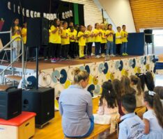 LetztenSamstag wurden auch an der Turmschule die neuen Erstklässler eingeschult.