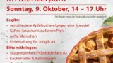 2. Apfelkuchenfest im Leimener Menzerpark am kommenden Sonntag