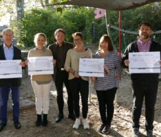 Lions-Club spendet 2000€ für vier Kinder-Forscherstationen – 3x Nußloch, 1x Leimen