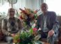 Dr. Peter Sandner gratulierte Lothar Stephan im Namen der Stadt zum 90. Geburtstag