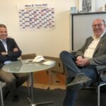 MdL Norbert Knopf besucht erstmals offiziell Leimen - Empfang im Rathaus