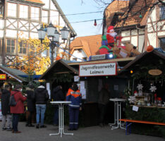 44. Leimener Weihnachtsmarkt lockte viele Besucher auf den Georgi-Marktplatz