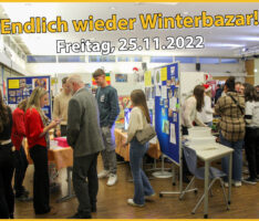 Endlich wieder Winterbazar am Friedrich-Ebert-Gymnasium Sandhausen