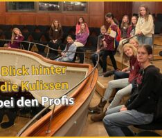 FEG-Theater-AG: Blick hinter die Kulissen bei den Profis