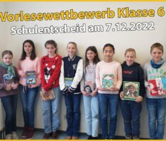 Vorlesewettbewerb am Friedrich-Ebert-Gymnasium – Leonard (6c) wurde Schulsieger