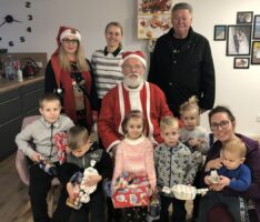 Der Nikolaus kam auf Bestellung – VdK besuchte Familien in den Leimener Stadtteilen