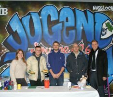 Wiedereröffnung des Nußlocher Jugendzentrums „JUZ“ in der Olympiahalle