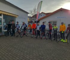 Team Haritz mit letzter Ausfahrt des Jahres: 80 km Kraichgautour