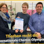 FEG-Schüler Thorben Lindner meisterte erste Runde der Int. Chemie-Olympiade