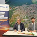 NetCom BW und Sandhausen unterzeichnen Vertrag zum Breitbandausbau