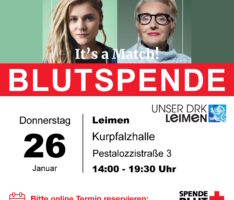 Aufruf zur Blutspende am 26.01.2023 in St. Ilgen