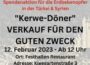 Spendenaktion zugunsten Erdbeben-Opfer: Sonntag Kerwe-Döner in der Festhalle