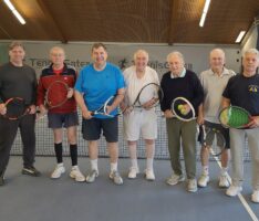 Tennis-DM der Jung-Senioren – Attraktives „Vorprogramm“ der Leimener Alt-Senioren