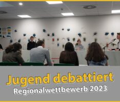 Jugend debattiert am Fr.-Ebert-Gymnasium – Respektvolle Diskussionsfähigkeit