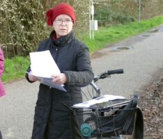 Gratulation an Gemeinderätin Christa Hassenpflug zum Siebzigsten Geburtstag