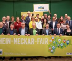 Metropolregion Rhein-Neckar mit „Faire Region“-Zertifikat ausgezeichnet.