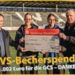 Becherspende des SV Sandhausen unterstützt FEG-Schulsozialprojekt