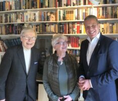 Gratulation zur Goldenen Hochzeit im Hause Anton und Ursula Riehm